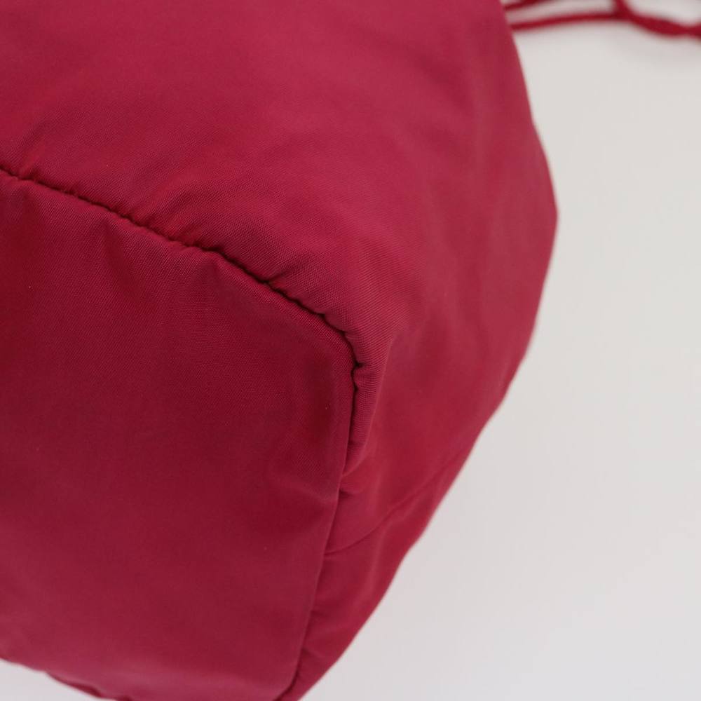 PRADA Shoulder Bag Nylon Red Auth 29726 - Picture 15 of 16